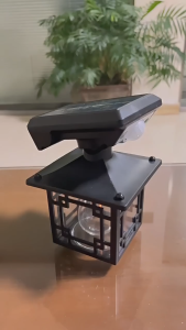 Solar wall light Outdoor IP67 Waterproof LED garden lamp gate wall lights motion Automatic sensor decoration landscape night