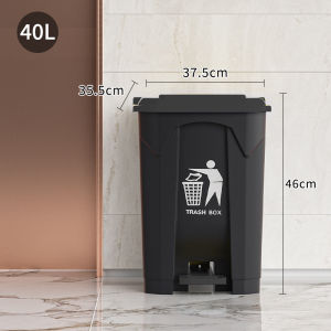 Foot Operated Large Trash Can Home Use