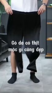 Quần Tây nam MISFIT co giãn nhẹ đứng form quần Âu nam chất tốt chuẩn form ôm chuẩn dáng MIS01