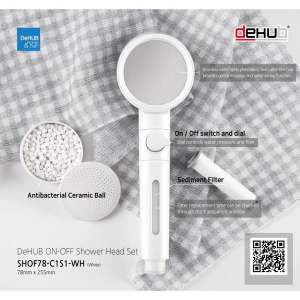 DeHub MALAYSIA ON-OFF Shower Head Set