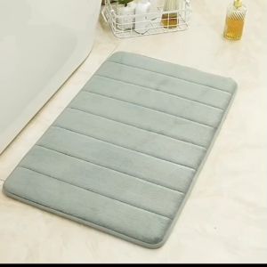 พรมเช็ดเท้ากันลื่น พื้นผิวสัมผัสนุ่มลื่น ดูดซับน้ำได้ดี แห้งเร็ว พรมเช็ดเท้าห้องนอน พรมเช็ดเท้าห้องครัว พรมเช็ดเท้าห้องนั่งเล่น