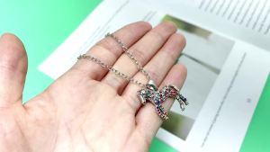 Bandai | Nhiều Màu Sắc Pha Lê Động Vật Ngựa Mặt Dây Chuyền Vòng Cổ Choker Nữ Cô Gái Sáng Bóng Bling Thời Trang Cosplay Phụ Kiện Sáng Tạo Quà Tặng