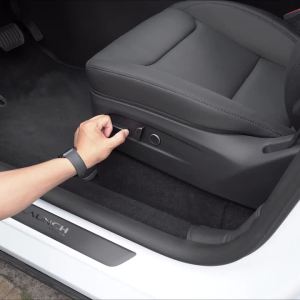 For 6-Seater Tesla Model YL/Model Y Juniper Front Seat Side Kick Pads Model 3 Highland Seat Panel Protection Pads 2pcs