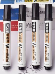 Whiteboard Marker Erasable Ink-Adding Board Pen Blackboard Pen Large Capacity Writing Pad and Pen Bold Water-Based Erasable Marking Pen