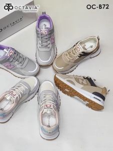 OCTAVIA Sepatu Sneakers Casual HighSole Wanita N Series #OC-B72