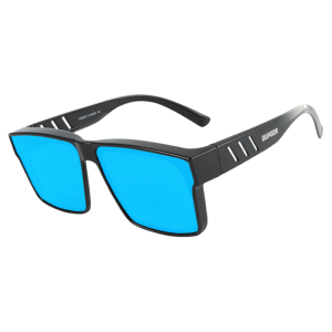 OUPOOR | Polarized UV Protection Driving Cycling Fishing Clip-on Sunglasses