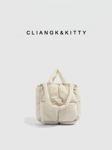 Elegant Womens Cotton Tote Bag Fashionable Shoulder Bag Gentle Classy Large Size Artificial Leather Handbag for Daily Use