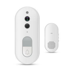 Tuya Chuông Cửa Thông Minh Có Hình Ảnh 1080P HD Camera Ngoài Trời Không Dây Có WiFi Đàm Thoại Hai Chiều IR Tầm Nhìn Ban Đêm IP65 Chống Nước An Ninh Gia Đình