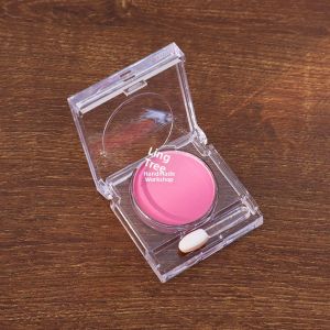 Handmade DIY Cheek Powder Doll Fabric Art Twisted Rod Color Knitting Crocheting Doll Puff Brush Dolls Chinese Rural Style