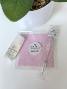 Gray & Gold น้ำยาล้างเครื่องประดับ สูตรอ่อนโยน ขนาดทดลอง 10 ml. ทำความสะอาด ถนอมจิวเวลรี่ Jewelry Cleansing Gel [GG003]