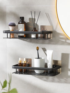 Giá Để Đồ Phòng Tắm Treo Tường Không Cần Khoan Giá Để Đồ Trong Nhà Tắm Bằng Hợp Kim Không Gỉ Một Lớp Không Phải Thủ Công