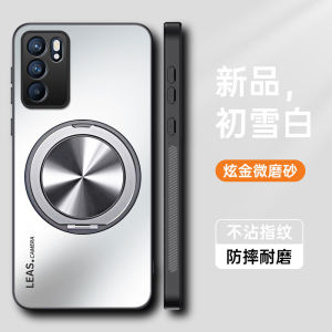 Oppo Reno6 pro 5G Full Cover Anti-Fall Matte Hard Shell Case Men Women with Stand PEPM New Model High End Magnetic Attraction