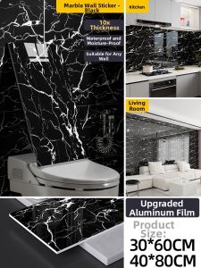 O Margo | Waterproof Moisture-Resistant Peel-and-Stick Easy-to-Clean Tile-Like Wall Sticker