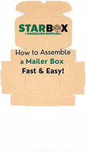 Starbox M-Mailer Box Corrugated Mailer Brown Kraft Box Packaging Shipping Gift Box 15 Sizes - Per Piece