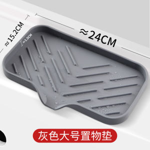 Đệm Chống Thấm Nước Bằng Silicon Đệm Chống Bắn Tung Tóe Cho Vòi Sen Đệm Lọc Nước Đệm Để Đồ Dưới Bồn Rửa Phòng Tắm Màu Xanh