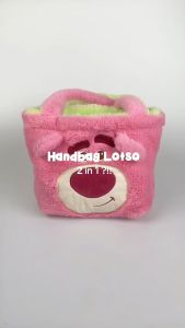 Tas Tangan Wanita Boneka LOTSO DISNEY Tas Bulu Lucu 2in1 Simple Korea Style Studio Bag
