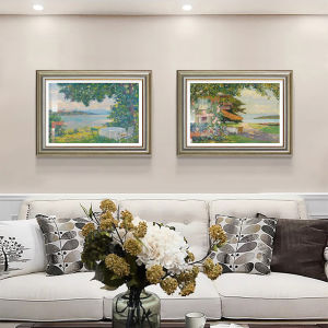 YASISHA | American Style Wall Art Decor Light Luxury Feel Scenery Painting