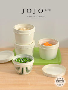 Hộp Đựng Gia Vị Di Động Cho Tủ Lạnh JOJOS L. PD. Hộp Đựng Rau Củ Quả Bằng Nhựa PP Cấp Thực Phẩm Dung Tích 500-750ml