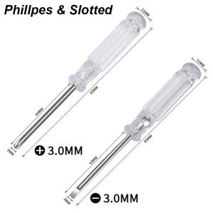 Mini Portalbe Precision Screwdriver Set Pocket Size Small Phillips Slot Pransparent Kit Hand Tool for Glasses Electronic Repair