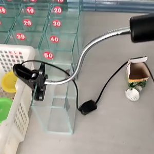 UVA UVB Light Bulb Reptile Ceramic Heat Lamp Stand Holder Clamp Lamp for Aquarium Reptiles Habitat Lighting