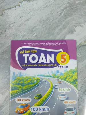Bao Sách Kèm+ Vở Bài Tập Toán Lớp 5 / Tập 2
