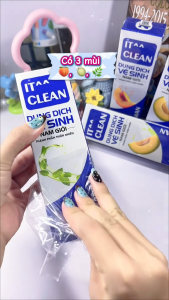 Gel Vệ Sinh Nam NermanIT CLEAN Vị Bạc Hà 100ml – Sạch Sâu Khử Mùi Mát Lạnh Sảng Khoái