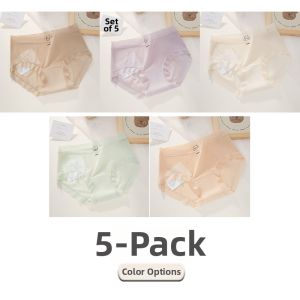 Yuzhaolin | Seamless Ice Silk Antibacterial Cotton Crotch Briefs