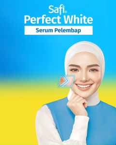 SAFI Perfect White 3X Serum Gel Cream Moisturiser 45g 100X Vitamin C 5% Niacinamide Glycolic Acid