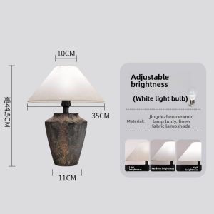 Abotu | Wabi Sabi Ceramic Table Lamp