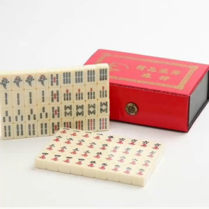 Mini portable mahjong set. Mini travel-sized small mahjong set. Portable small mahjong set. Popular online mahjong set