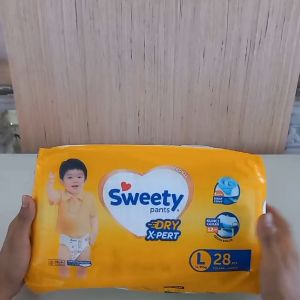 Sweety Bronze Pants popok bayi sekali pakai L28