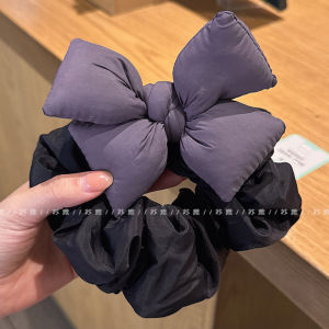 Cute Sponge 3D Butterfly Knot Hair Ties Womens Hair Bands Autumn Winter Head Ropes High-End Feeling Hair Accessories