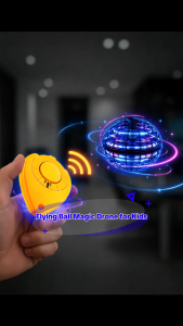 Flynova Pro Flying Ball Rotating Magic Drone Flying Boomerang Balls Hand Controlled Fidget Toys