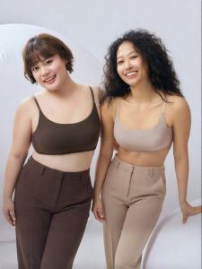 GUNIANGJIA | Low-cut Fine Strap Seamless Invisible Summer Lightweight Bra Camisole