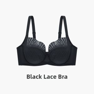 Slimming Large Chest Thin Bra Full Cup Red