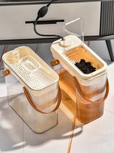 Thùng Đựng Trà Trung Quốc Pha Chế Thùng Rác Nước Thải Lọc Rác Thùng Nước Thùng Đựng Trà Để Bàn Gia Đình