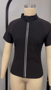 Women Sauna Jacket for Jogging Fitness Workout Yoga Cycling Sweat Suit Sweat Jacket Sportswear