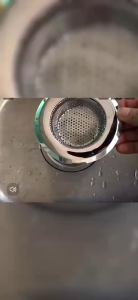 Stainless Steel Sink Filter Sink Strainer Drainer Drain Filter Kitchen Strainer厨房水槽过滤网 不锈钢过滤网 水池排水口过滤网 水道地漏盖
