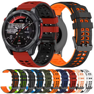 22mm Watch Strap for Zeblaze Stratos 4 3 2/Ares 3/Vibe 7 Pro/GTS/GTR/Btalk 3 Pro Band Silicone Bracelet For Mi Watch S4 S3 S2 S1