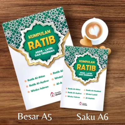 Kitab Kumpulan Ratib Arab Latin dan Terjemah Ukuran Saku dan Besar Ratib al-Attas al-Haddad al-Aydrus Wirdul Latif