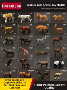 MENGSILE | Cognitive Learning Solid Animal Toy Set
