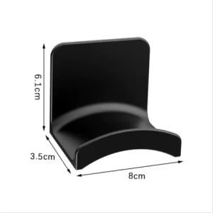 [HCM] 1 Móc treo tai nghe dán tường (ĐEN/TRẮNG) giá đỡ móc treo đồ tiện lợi bằng nhựa