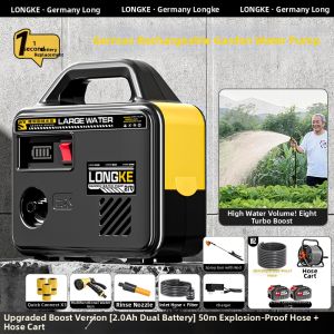 LONGKE | High-Power Portable Water Pump for Irrigation