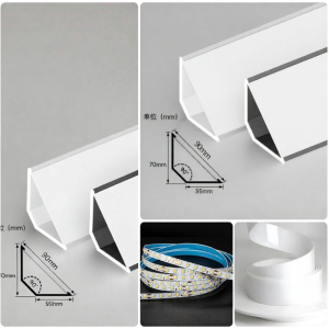 MOLISAI | Decorative Corner LED Strip Light with Slot