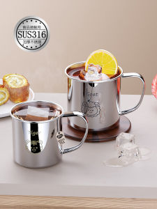 Thép Không Gỉ 316 Trẻ Em Cốc Nước 2024 Mùa Hè Mới Mẫu Giáo Đặc Biệt Cốc Khắc Tên Chống Rơi Nhà Cốc Tập Uống