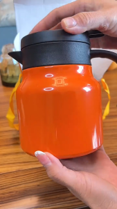Home2U🏡 316 Stainless Steel Thermal Teapot Insulated Coffee Kettle (1000ML) | Portable Steeping Pot for Tea & Coffee