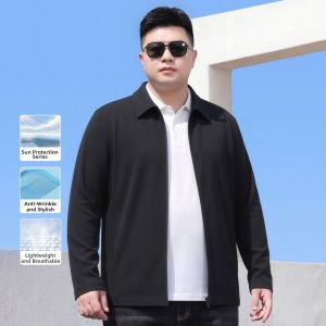 Zuogeeya | Light Summer Business Collar UV Protection Loose Jacket