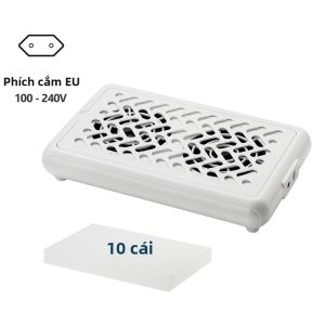 foreverlily | Máy Hút Bụi Móng Tay Mini Cầm Tay Hút Bụi Làm Móng Nghệ Thuật Kèm Bông Lọc - Dụng Cụ Tẩy Móng Đa Năng Dùng Cho Salon Và Gia Đình