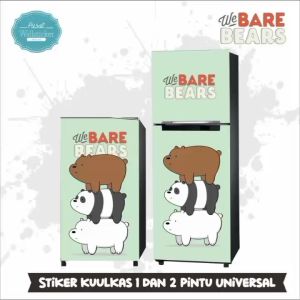 Sticker Kulkas 1 & 2 Pintu Motif Tanaman