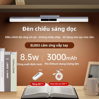 Đèn Bàn LED Chống Chói Cảm Biến Động Sạc Từ Dành Cho Sinh Viên Ký Túc Xá